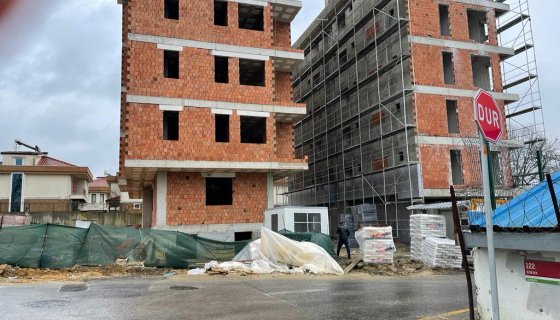 Alemdağ' da devam eden inşaatımız